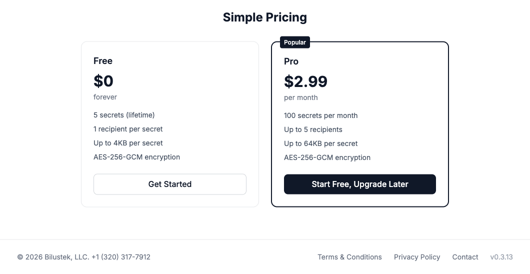 Pricing